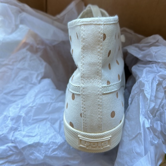 NWT J. crew Gola Polka Dot Coaster High sneakers - Picture 5 of 11